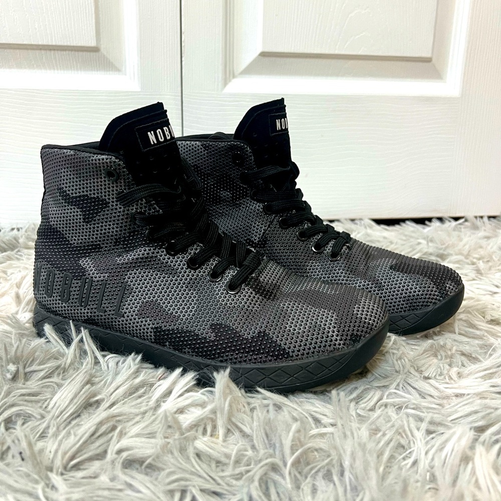 No Bull camo high tops